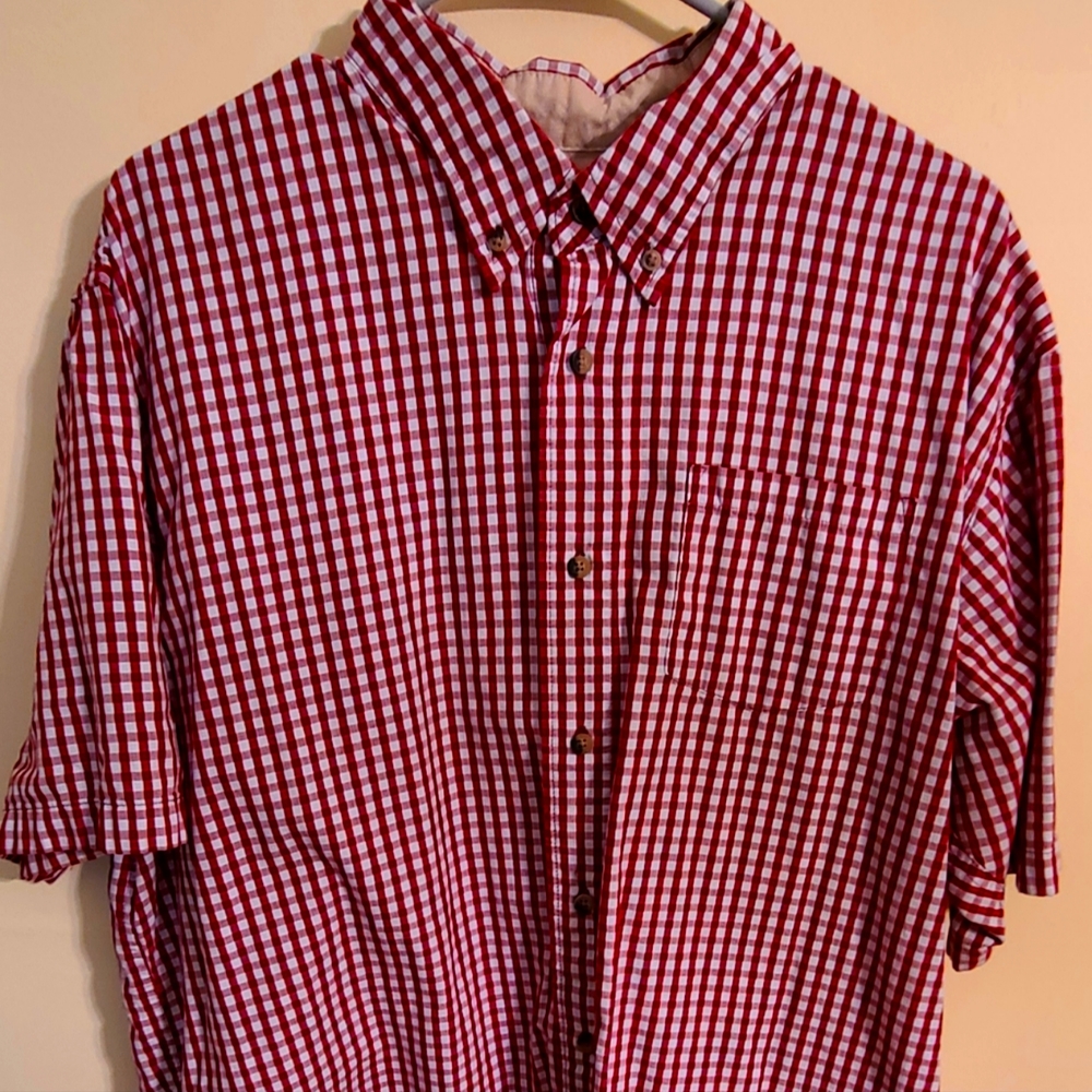 Wrangler Authentics XL Short Sleeve Button-Down